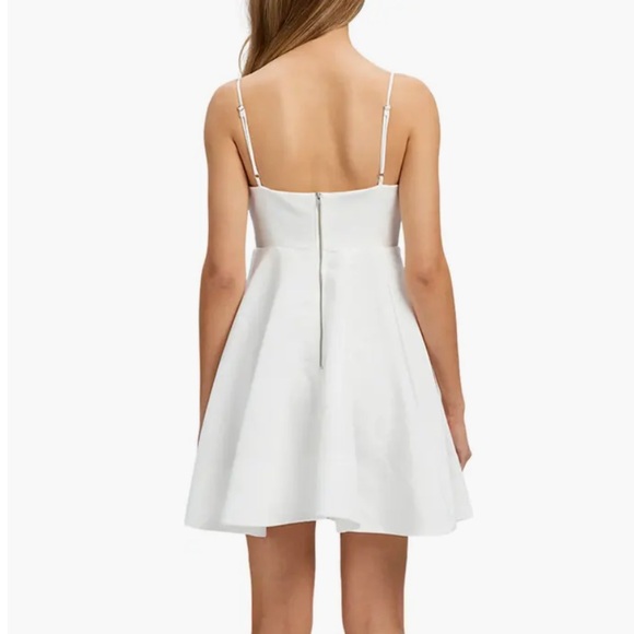 BARDOT Annabelle Bow Mini party bridal cocktail rehearsal dinner Dress 14 NWT - Picture 6 of 15